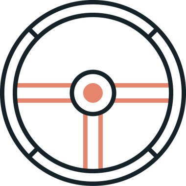 Hedef simgenin vektör illüstrasyonu