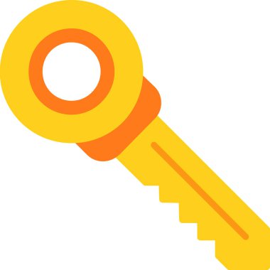 anahtar simge vektör illüstrasyonu