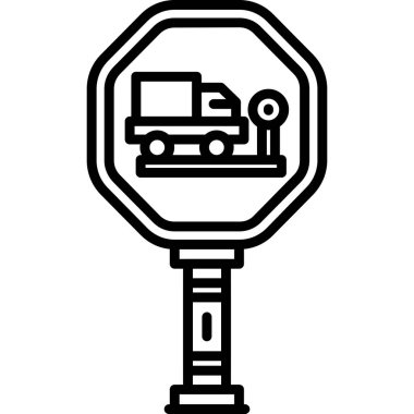 Modern b 'nin vektör illüstrasyonu eksik simgesi