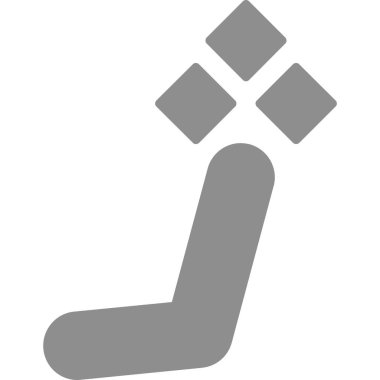 Bir buz hokeyi çiftinin vektör çizimi