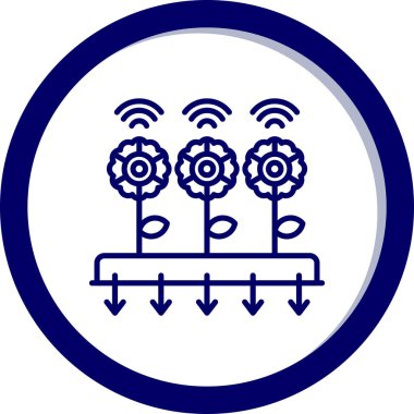 şebeke. Web simgesi basit illüstrasyon