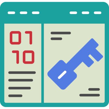 tarih simgesi, vektör illüstrasyonu, beyaz arkaplanda