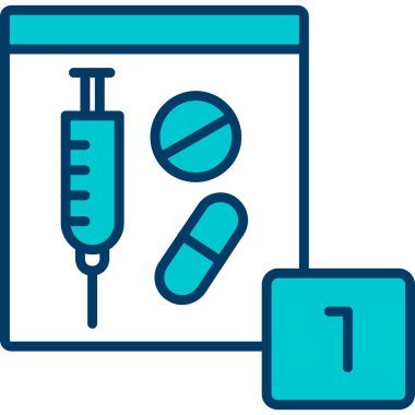 tıbbi ve sağlık ikonu vektör illüstrasyon tasarımı