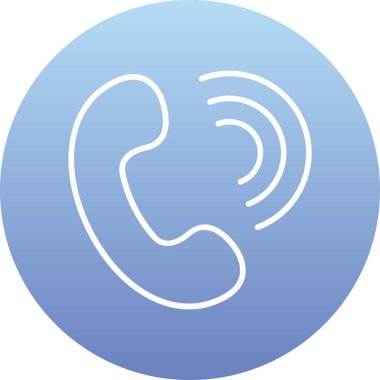 - Telefon. Web simgesi basit illüstrasyon