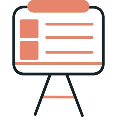 Modern simgenin vektör illüstrasyonu