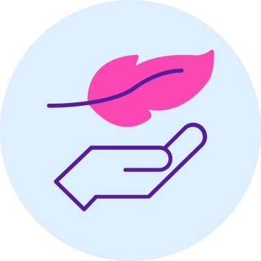 Parmak işaret simgesi. vektör illüstrasyonu