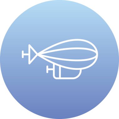 Balık simgesinin vektör illüstrasyonu