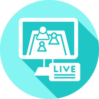Canlı yayın. Web simgesi