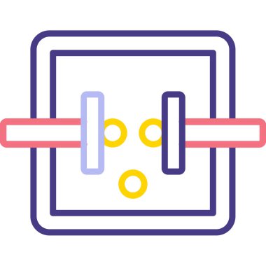 Müzik simgesinin vektör illüstrasyonu