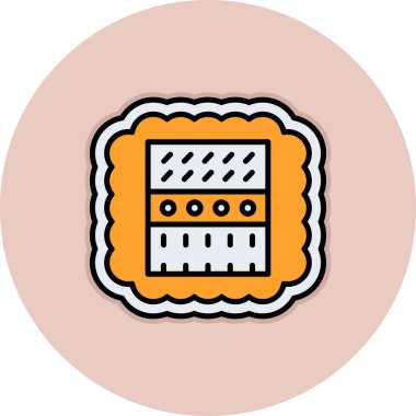 Modern b 'nin vektör illüstrasyonu eksik simgesi