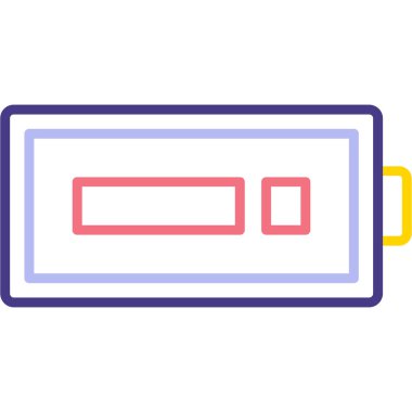 pil modern simge, vektör illüstrasyonu