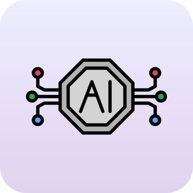 ai yapay zeka yapay zeka ai simgesi