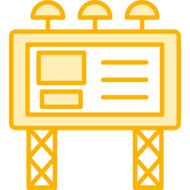 tahta tahtası simgesi - taslak biçimi