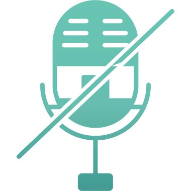 Podcast simge vektör çizim