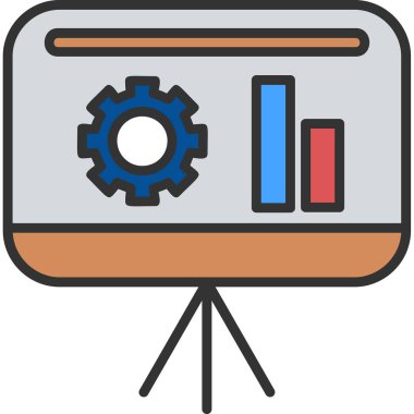 seo modern simgesinin vektör illüstrasyonu