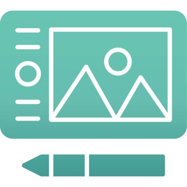 seo modern simgesinin vektör illüstrasyonu