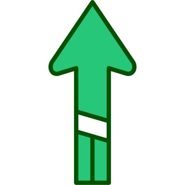 ok simgesi vektör illüstrasyonu