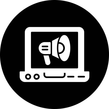 seo modern simgesinin vektör illüstrasyonu