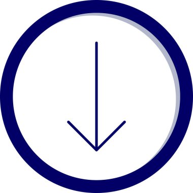 Ok. Web simgesi basit tasarım