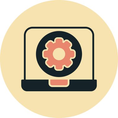 seo modern simgesinin vektör illüstrasyonu