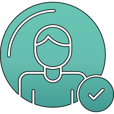 Mavi maskeli bir adamın vektör çizimi