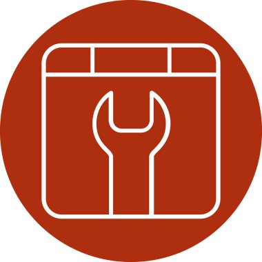 seo modern simgesinin vektör illüstrasyonu