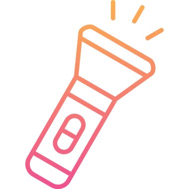 el feneri. Web simgesi basit illüstrasyon