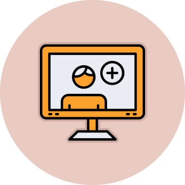 seo modern simgesinin vektör illüstrasyonu