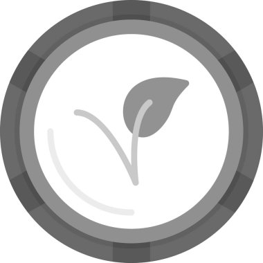 bitki simgesi vektör illüstrasyonu