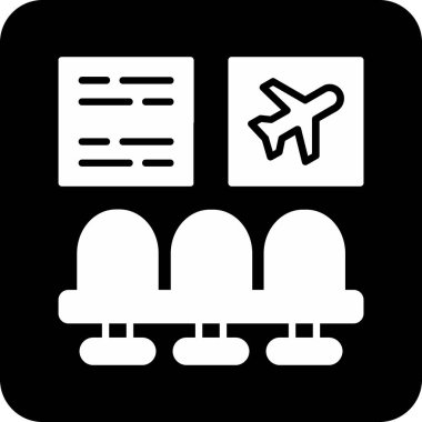 Uçuş bileti. Basit tasarım