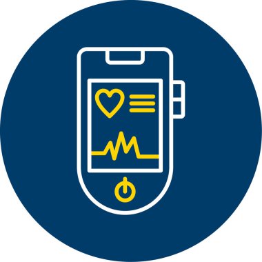 Uygulama modern simgesinin vektör illüstrasyonu