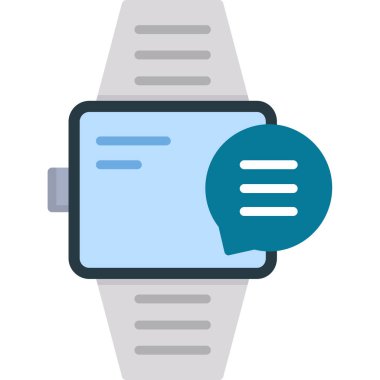 Konuş. Web simgesi basit illüstrasyon