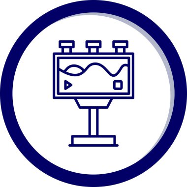 seo modern simgesinin vektör illüstrasyonu