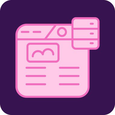 Takvim. Web simgesi basit illüstrasyon