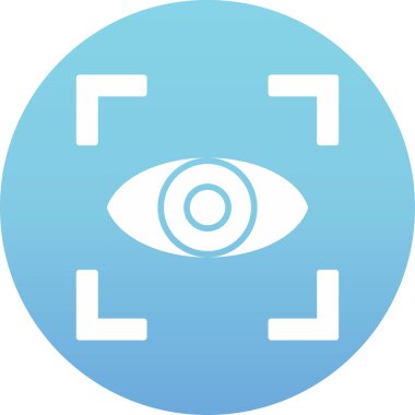 Gözün vektör çizimi