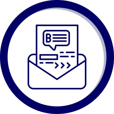 vektör İleti simgesi