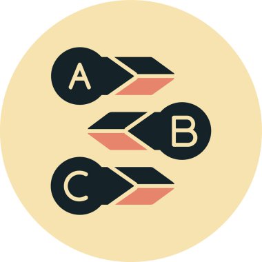 Vektör illüstrasyonu, simge ögesi arkaplanı