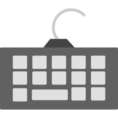 Mikrofonlu bilgisayar klavyesi