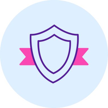 Rozet simge vektör çizim