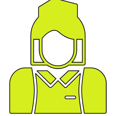 Ceket simgesi, anahat stili