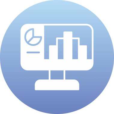 Bilgisayar simgesi. vektör illüstrasyonu