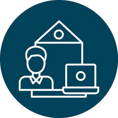 ev vektörü simgesi modern basit vektör illüstrasyonu