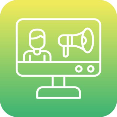 Vektör Haber Simgesi illüstrasyonu