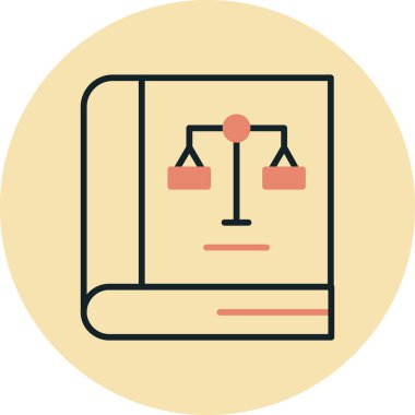 kitap simgesi vektör illüstrasyonu