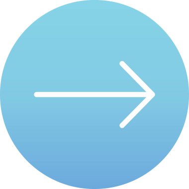 Ok. Web simgesi basit illüstrasyon