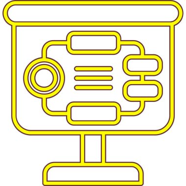 seo modern simgesinin vektör illüstrasyonu