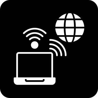 wifi vektör düz simge