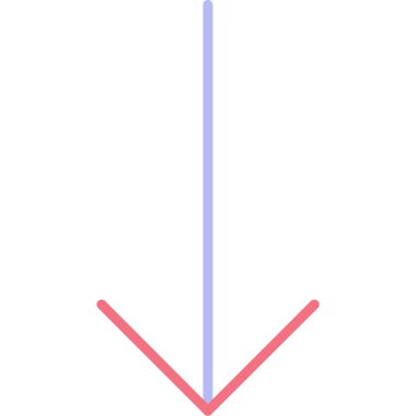 Ok. Web simgesi basit illüstrasyon