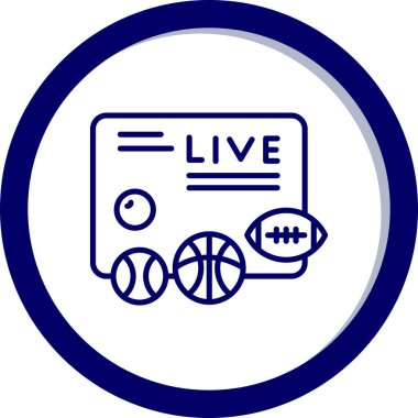 Yaşa. Web simgesi basit illüstrasyon