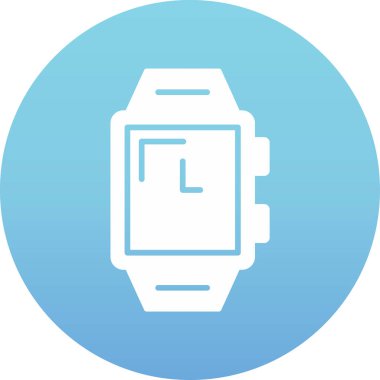 smartwatch simge vektör çizimi